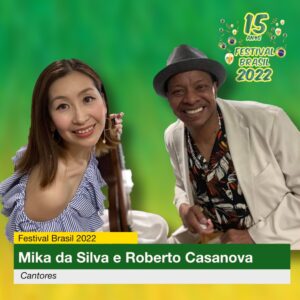 Roberto Casanova e Mika da Silva