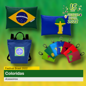Acessórios, bolsas e roupas do Brasil estarão sendo comercializadas pela  Loja Coloridas