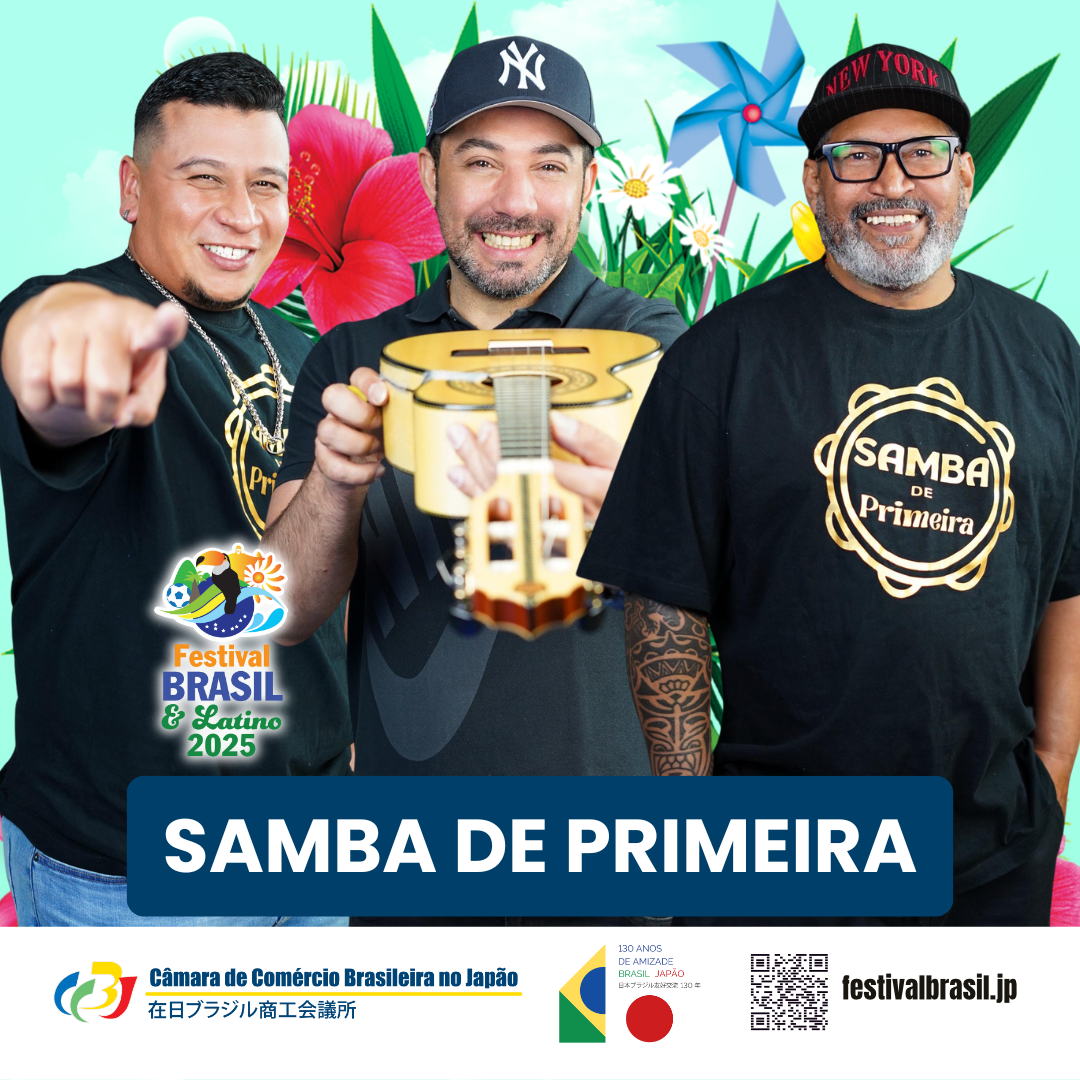 Grupo Samba de Primeira vai se apresentar no Festival Brasil&Latino 
